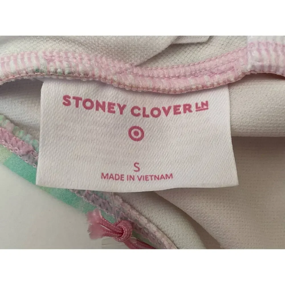 Stoney Clover Lane Women’s Pastel Tie Dyed One-Piece Swimsuit Size Small (4/6)